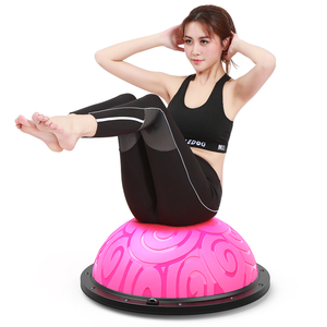 PVC <span class=keywords><strong>gym</strong></span> équipement d'exercice Intérieur <span class=keywords><strong>Pilates</strong></span> ballon de fitness demi-58 cm équilibre balle de yoga - Product Image 1