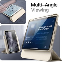 Étui magnétique pour iPad Air 11 pouces M4/M3/M2 (2026/2025/2024) avec support pour stylet, coque rotative portable portrait/landscape