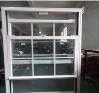 Grille de fenêtre moderne, matériel pour fenêtre en PVC, épaisseur du cadre de fenêtre en PVC