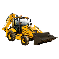 Retroexcavadora Changlin 4X4, Buen Precio, Tracción en las Cuatro Ruedas, 75KW, Retroexcavadoras Rígidas para Construcción