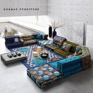 Ensemble de canapés de salon modulaires au <span class=keywords><strong>design</strong></span> moderne canapés en cuir meubles de maison canapé Mah Jong Composition Rochi <span class=keywords><strong>Bobois</strong></span> - Product Image 2