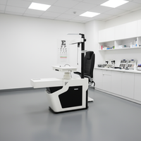 Medical Optometry Equipment Motorized Eye Test Workstation Ophthalmic Unit Electrical Refraction Comebined Table and Chair Set