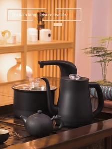 110V 220V <b>Glass</b> Electric Kettle <b>Tea</b> <b>Pot</b> Set Automatic Pump 1.2L Capacity Digital Control 1200W Safety Auto-off Function 5 Year - Product Image 4