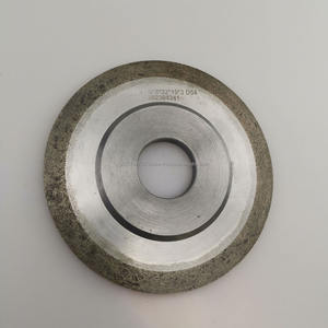 Rueda lapidaria de diamante Proveedor de muela abrasiva chapada en diamante para ruedas chapadas Enlace de resina de molienda de hilo 9A1 para la industria - Product Image 3