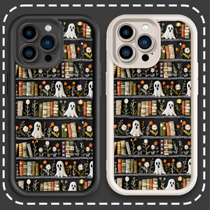 Creative Retro <span class=keywords><strong>Ghost</strong></span> Book Design per iPhone 17 16 Pro 15 <span class=keywords><strong>14</strong></span> 13 12 11 Pro Max XR XS Cover posteriore protettiva per telefono - Product Image 6