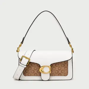 Wholesale Party Fashion New Top Quality Famous Designer Genuine Leather Women's Bag Customized Luxury Brand Women's Handbag