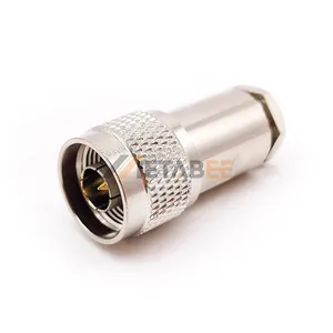 Pince de connecteur coaxial RF mâle de type N de type N à 180 degrés