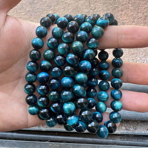 Bracelets de <span class=keywords><strong>Perles</strong></span> en Pierre Naturelle Cristal de Quartz et Agate de 6 mm et 8 mm, Faits à la Main, pour Femmes et Hommes - Product Image 6
