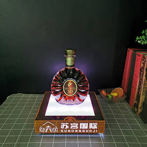 Exhibidor <span class=keywords><strong>de</strong></span> <span class=keywords><strong>Botellas</strong></span> LED Acrílico Personalizado, Soporte Circular Iluminado para <span class=keywords><strong>Botellas</strong></span> <span class=keywords><strong>de</strong></span> <span class=keywords><strong>Johnnie</strong></span> <span class=keywords><strong>Walker</strong></span>, <span class=keywords><strong>Whisky</strong></span>, Vino, Cerveza, Bar, KTV - Product Image 5