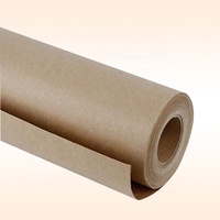 Rouleau de papier kraft brun - 24 po x 100 pieds - Papier recyclable parfait pour l'artisanat, l'art, l'emballage, l'emballage, l'envoi postal, l'expédition