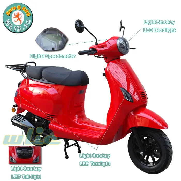 नई यूरो 5 V ईईसी 50cc स्कूटर मेपल 50 (यूरो 5)