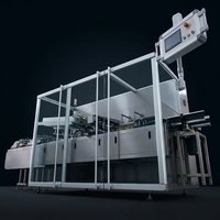 Machine automatique d'érection de boîtes et d'emballage intégrant un système de formation de cartons à haute vitesse et des lignes d'emballage efficaces