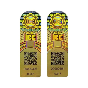 Etiquetas Holográficas de Seguridad Anti-Falsificación con Logotipo de Marca Personalizado, Directo de Fábrica, Láminas de Etiquetas Holográficas 3D con Láser - Product Image 1