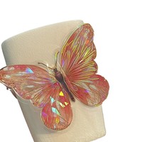 Laser-Vergoldete 3D-Schmetterling-Wandaufkleber für Wohnzimmer, Feiertagsdekoration für Partys & Bäckereien, Bestseller Tortendeko-Zubehör