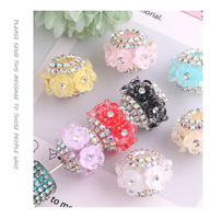 Perles en forme de rose à trou droit pour DIY : chaîne de téléphone portable, porte-clés, sac, stylo
