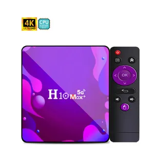 IKWD Full Hd Dual Wifi Android Box Youtube Media 10 Smart TV Box H616 Quad Core 64 Bit 2.4G WIFI HDR H.265 Android TVBox