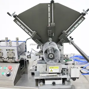 Máquina espiral para fazer tubos, máquina de corte e solda de malha de filtro de ar para caminhões, saída de fábrica de alta qualidade, venda imperdível, 2024