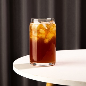 Cổ điển có thể cốc kính công suất lớn lưu trữ Jar rõ ràng trong suốt bia có thể thủy tinh - Product Image 2