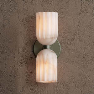 Lámpara de pared de mármol español vintage minimalista moderna, E26 LED 220V, para dormitorio, sala de estar, pasillo, estudio, balcón - Product Image 4