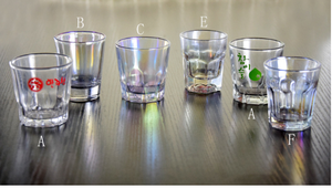 ถ้วยแก้วช็อตวิสกี้สีสันสดใสแก้ววินเทจ50มล. 60มล. - Product Image 6