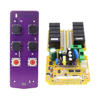Transmisor de Control Remoto Inalámbrico RF para Grúa Industrial Universal, 4 Botones, Doble Velocidad