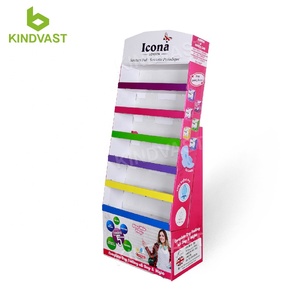 Tùy chỉnh bán lẻ POS tông sản phẩm sàn hiển thị giá các tông sóng hiển thị đứng kệ - Product Image 3