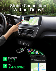 Dongle adaptador Carplay USB inalámbrico OEM ODM para coches <span class=keywords><strong>Android</strong></span> y iPhone compatible con Toyota Fiat Audi para Porsche - Product Image 5