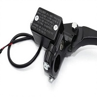 Nouveau levier de frein pour vélo, VTT, moto, scooter - Double embrayage arrière, maître-cylindre hydraulique avant gauche, mini-moto