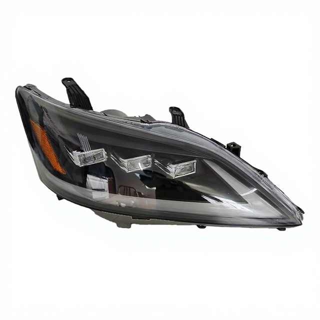 RAYSEZE ES Car Part for Lexus 2006 2008 2010 2012 ES240 ES350 Headlight Modified Led Headlamp Assembly 3 Lens Stramer Left Right
