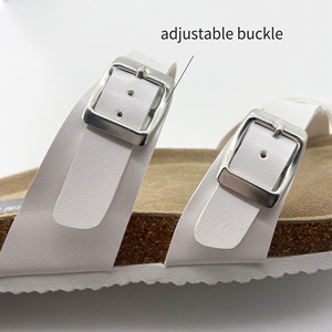 Sandali piatti da spiaggia estivi pantofola scarpe casual da spiaggia suola in eva pantofole in <span class=keywords><strong>sughero</strong></span> <span class=keywords><strong>infradito</strong></span> per donna e donna - Product Image 4