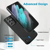 Étui de chargeur de batterie 10000mah pour Samsung Galaxy S24 Ultra S25 Plus, coque de batterie externe pour Samsung Galaxy S25 + S24 Ultra