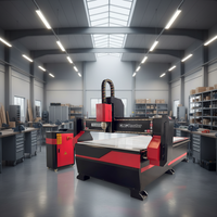 Routeur CNC 1325 ATC avec changeur d'outils automatique pour la production de panneaux de meubles et de mobilier CE ISO