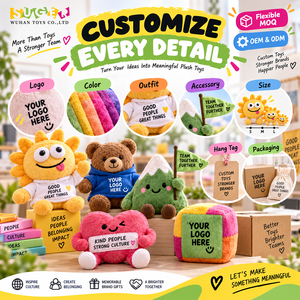 Jouets en peluche à marque privée <span class=keywords><strong>pour</strong></span> la formation des employés, la culture de l'apprentissage, la mobilisation du personnel, les cadeaux d'entreprise et le développement d'équipe - Product Image 4
