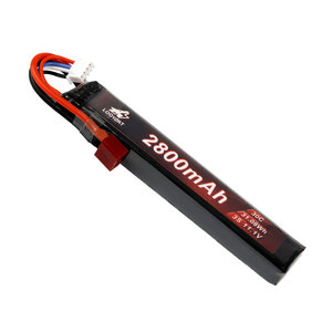 แบตเตอรี่ลิเธียมไอออนแบบยุทธวิธี 11.1V 2800mAh 30C 3S 11.1V <span class=keywords><strong>ราคา</strong></span>ดี พร้อมกระเป๋าสำหรับปืนฉีดน้ำและปืนบีบี - Product Image 1