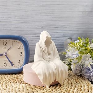 Moldes de fundición de resina hechos a mano para adornos decorativos DIY estilo Ins silicona Dios DE LA MUERTE moldes W0361 - Product Image 4