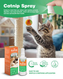 Spray Calmante per Gatti con Erba Gatta, Formula Naturale che Aiuta a Ridurre lo Stress e Incoraggia l'Interazione, per Gatti Oltre i 6 Mesi - Product Image 5