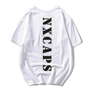 Camiseta Hipster Personalizada para Hombre, Nuevo Estilo Japonés, Algodón Grueso, Diseño Gráfico Hip Hop, Corte Holgado, Cuello Redondo, Talla Grande - Product Image 2