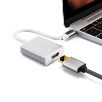 Adaptateur USB mâle vers HDMI femelle de Type C, convertisseur de câble USB C vers HDMI, pour Google Chromebook