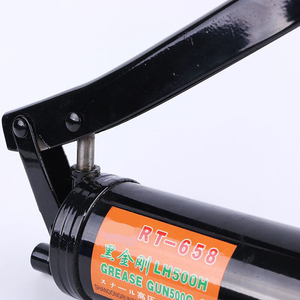 Pistola <span class=keywords><strong>de</strong></span> Engrase Industrial al por Mayor, Tipo Palanca Manual, Alta Presión, 400CC <span class=keywords><strong>de</strong></span> Capacidad, <span class=keywords><strong>de</strong></span> Acero sin Costuras, para Bricolaje y OEM - Product Image 2