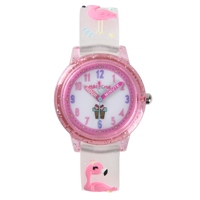 Montre-bracelet pour enfants, étanche, à motif de dessin animé, sportive et tendance, avec boîtier en PC, mouvement à quartz 3BAR, OEM/ODM