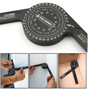 Gönye testere İletki alüminyum alaşım açı bulucu seviye ölçer gönye ölçer gonyometresi İletki İnklinometre ölçme - Product Image 5