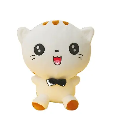wholesale customized large face cat stuffed cartoon cute plush toys
