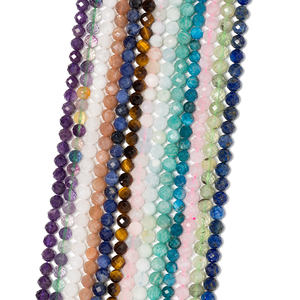 ลูกปัดคริสตัลกลม6มม. ลูกปัดพลอยแซฟไฟร์ธรรมชาติแท้ลูกปัดกลมเหลี่ยมเพชรพลอยขนาดเล็กสำหรับทำเครื่องประดับ - Product Image 5