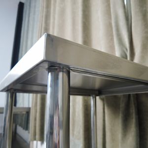 โต๊ะทำงานสแตนเลส Heavy-Duty304ในครัว Victory ขายร้อน INOX worktable BASE พร้อม upstand สำหรับร้านอาหาร/จัดเลี้ยงโรงแรม - Product Image 2