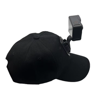 可定制徽标/包装：运动相机帽、棒球帽，带缝制固定底座，适用于 GoPro Hero 13 12 Insta360 DJI