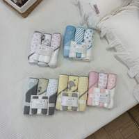 Lots de serviettes de bain à capuche en polaire corail, couvertures d'emmaillotage pour bébé, motifs variés, pour salle de bain, vente en gros, stock restant, Chine, commerce extérieur