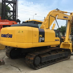 Excavatrice sur chenilles KOMATSU PC210lc d'occasion, poids opérationnel de 21 tonnes, engin de construction, équipement lourd, moteur, boîte de vitesses, vente chaude - Product Image 5