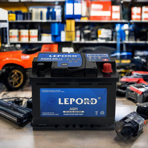 แบตเตอรี่สตาร์ทรถยนต์ Mexico LEPORD รุ่นที่ดีที่สุด แบตเตอรี่สำรองพลังงานแสงอาทิตย์ 12V 60 70 แอมป์ 75 80 แอมป์ชั่วโมง สำหรับสตาร์ทรถยนต์ รถบรรทุก รถยนต์อื่นๆ Lepord Amaron Osaka Battery - Product Image 4