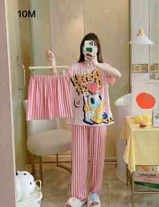 Vêtements de nuit d'été pour enfants T-shirt à manches courtes Pantalon long Cartoon Girls Pajamas Sets Printed Boys' Homewear 2piecs Nighty - Product Image 2