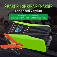Vente en gros 12V10A Chargeur de batterie de véhicule électrique Réparation d'impulsion ponctuelle transfrontalière avec fonction PD Prise AU Standard